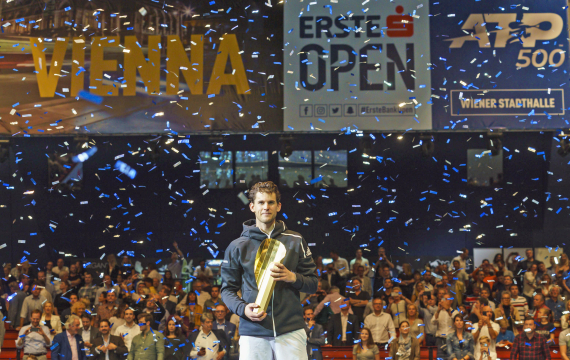 Dominic Thiem bei den Erste Bank Open 2019 © Bildagentur Zolles KG