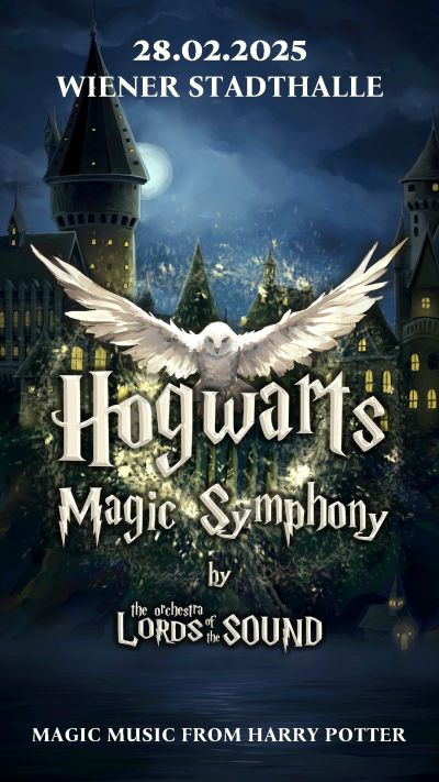 Hogwarts Magic Symphony | Fr., 28.02.2025 @ Wiener Stadthalle, Halle F © Artconcert